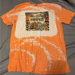 Adidas Vibrant Orange Graphic Tee